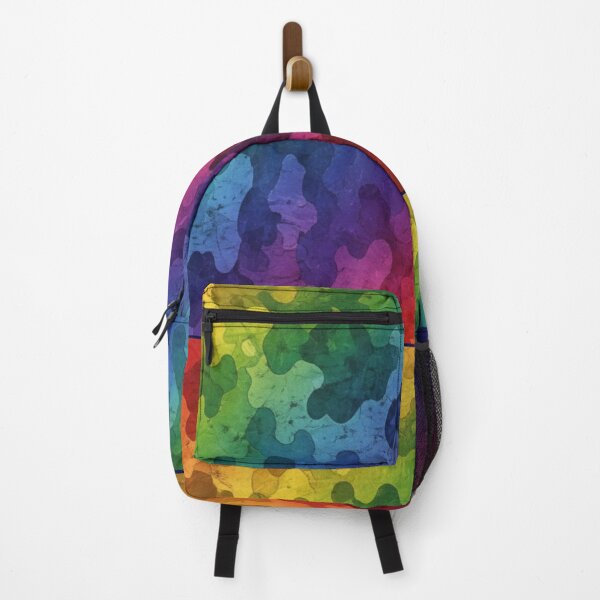 Item preview, Vibrant Rainbow Camouflage Pattern designed and sold by Swanny's Custom T-shirt and Gift Designs.