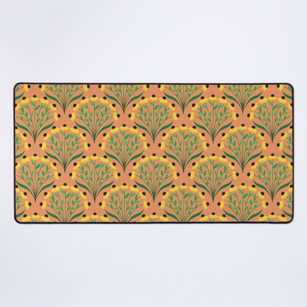 Item preview, Summer Sunflower Scallop Pattern designed and sold by Puddlescreation.
