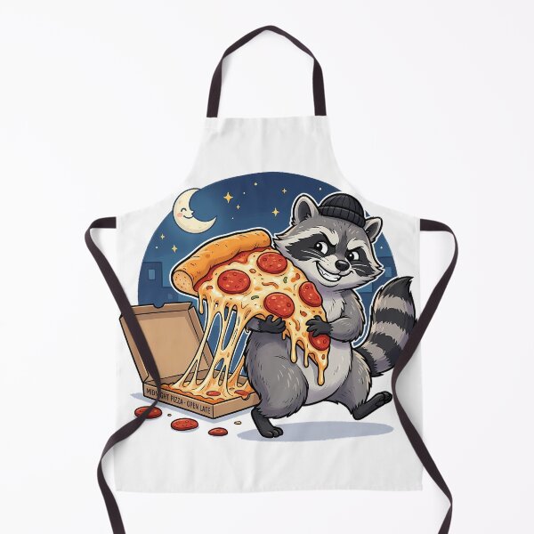 Item preview, Pizza Bandit Raccoon – One Slice Won’t Hurt designed and sold by MzulhilmiZam.