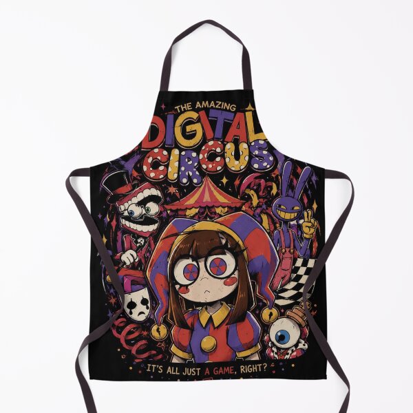 Item preview, Glitch Carnival Jester | Creepy Cute Retro Circus Game Art Inspired by The Amazing Digital Circus designed and sold by bipsybutton.