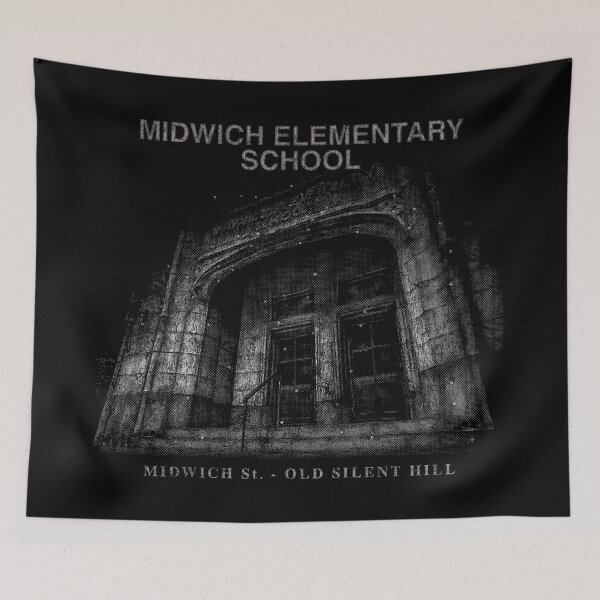 Item preview, Midwich Elementary School Silent Hill Distressed designed and sold by Power Up Prints.