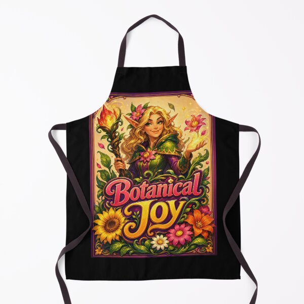 Item preview, Botanical Joy Fantasy Floral Elf Garden Art designed and sold by Sketchlegacy.