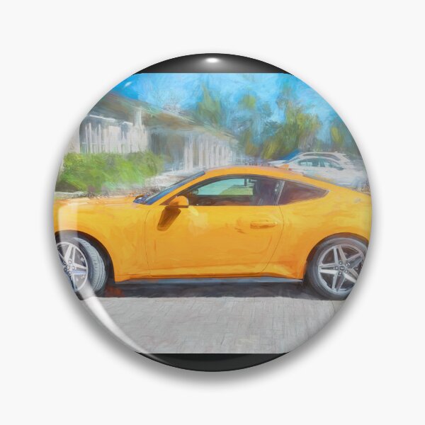 Item preview, 2026 Orange Ford Mustang EcoBoost  designed and sold by RichFrancoCars.