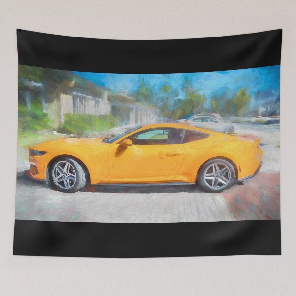 Item preview, 2026 Orange Ford Mustang EcoBoost  designed and sold by RichFrancoCars.