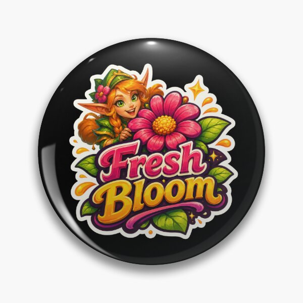Item preview, Fresh Bloom Fantasy Floral Elf Garden Design  designed and sold by Sketchlegacy.