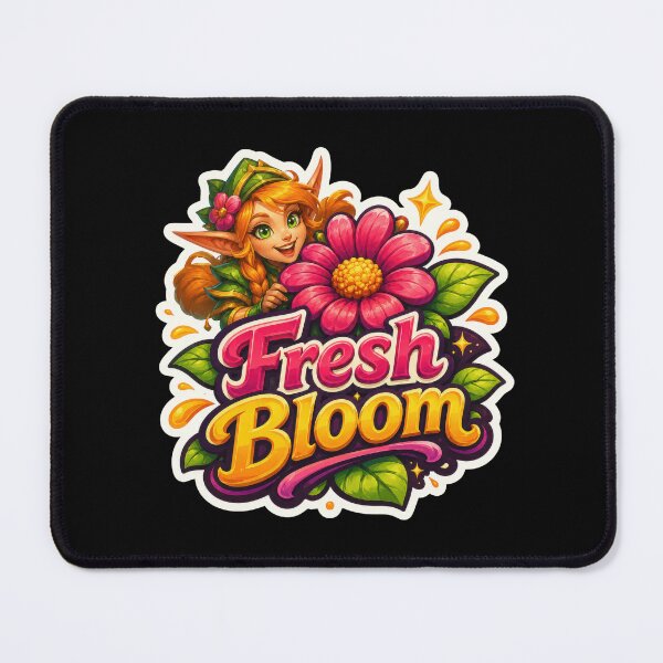 Item preview, Fresh Bloom Fantasy Floral Elf Garden Design  designed and sold by Sketchlegacy.