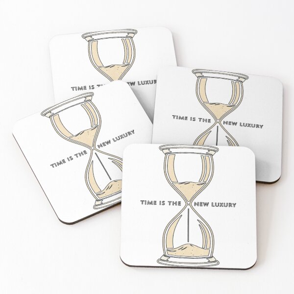 Item preview, Time Is The New Luxury | Minimalist Success Quote Design designed and sold by GreennieArt.