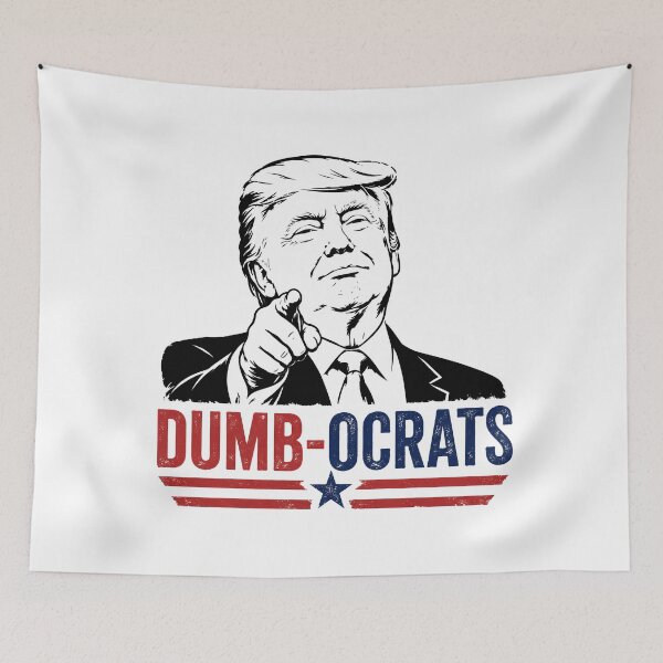 Item preview, Dumb-Ocrats Funny Conservative Political Satire Design designed and sold by pixiedustpaint.