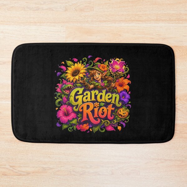 Item preview, Garden Riot Fantasy Floral Elf Garden Design  designed and sold by Sketchlegacy.
