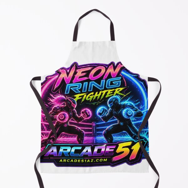 Item preview, Arcade 51: Neon Ring Fighter designed and sold by Arcade51az.