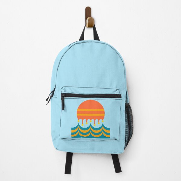 Item preview, Melting Retro Sun Ocean Wave Summer designed and sold by xmoudx.