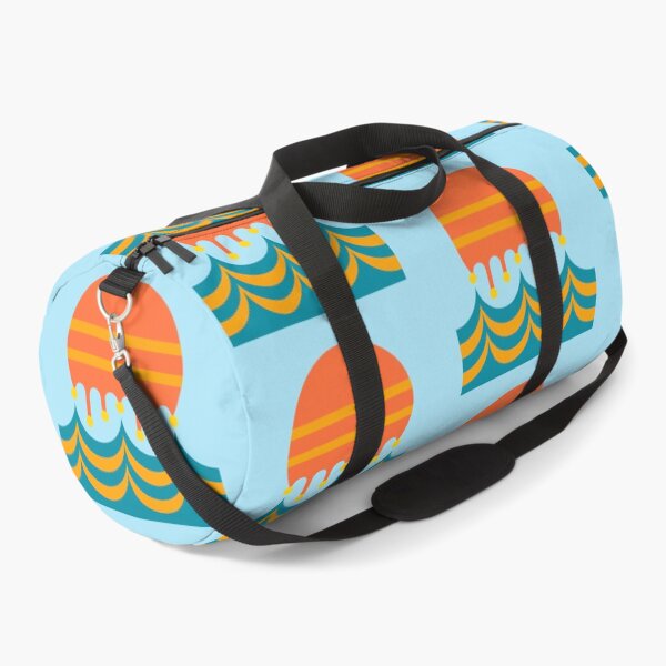 Item preview, Melting Retro Sun Ocean Wave Summer designed and sold by xmoudx.