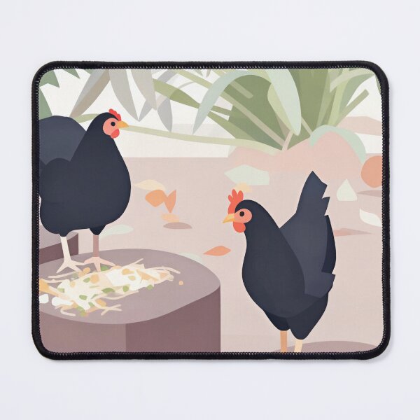 Item preview, Hens on the hunt. designed and sold by WildLadyWood.