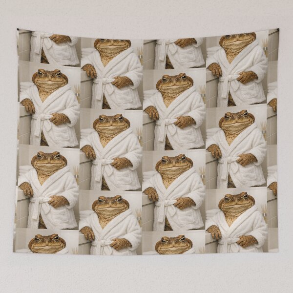 Item preview, Cozy Bathrobe Cane Toad designed and sold by Sillytoe.
