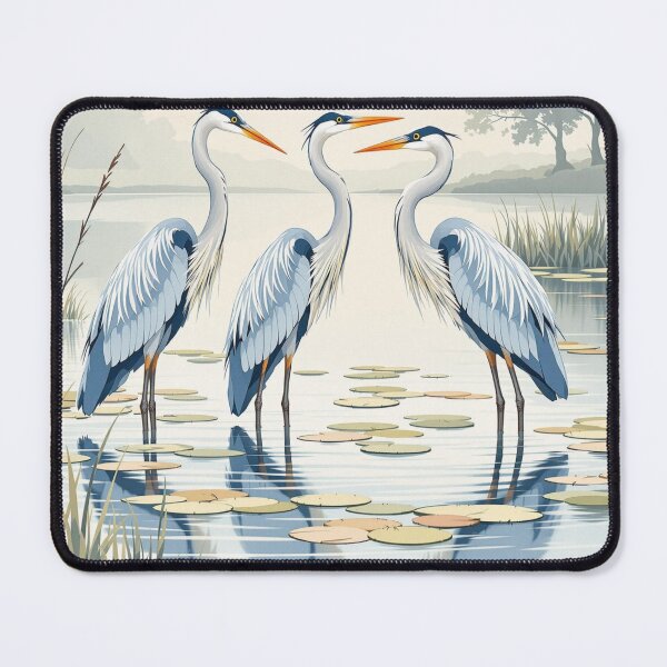 Item preview, Herons designed and sold by Squirrel Adventurous.