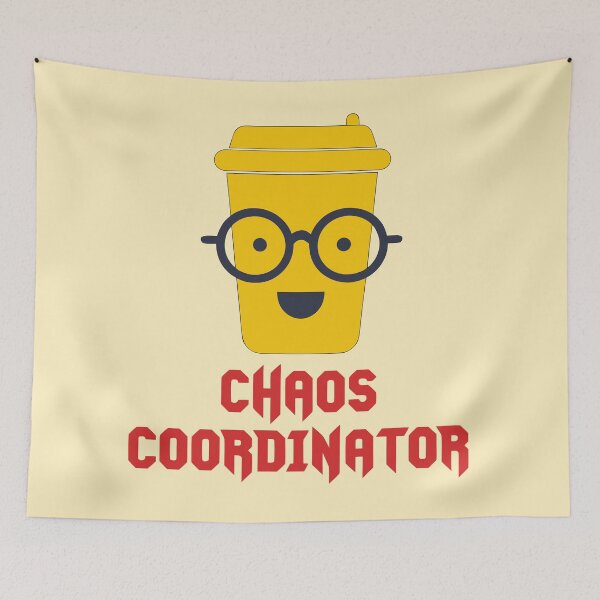 Item preview, Chaos Coordinator Cute Teacher Coffee designed and sold by xmoudx.
