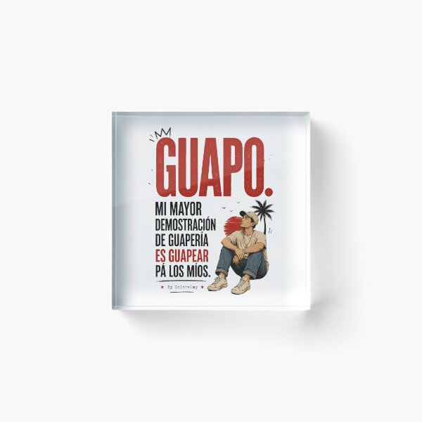 Item preview, GUAPO – My Greatest Demonstration of Guapería is Guapear Pa' Míos | Cuban Street Culture Design designed and sold by Coloralmy.