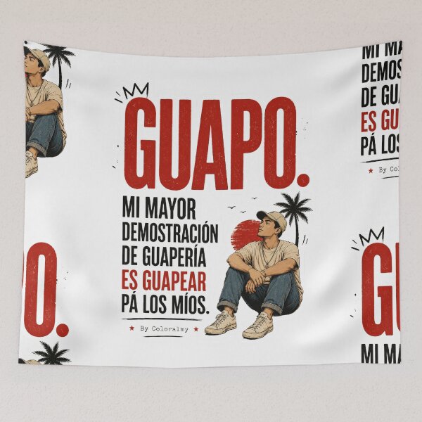 Item preview, GUAPO – My Greatest Demonstration of Guapería is Guapear Pa' Míos | Cuban Street Culture Design designed and sold by Coloralmy.