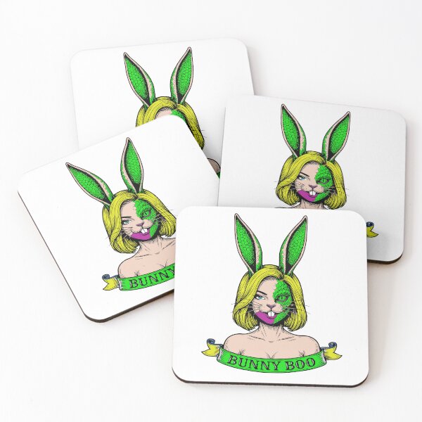 Item preview, BooBunny Monster – Half Rabbit, Half Lizard designed and sold by creepyprints.