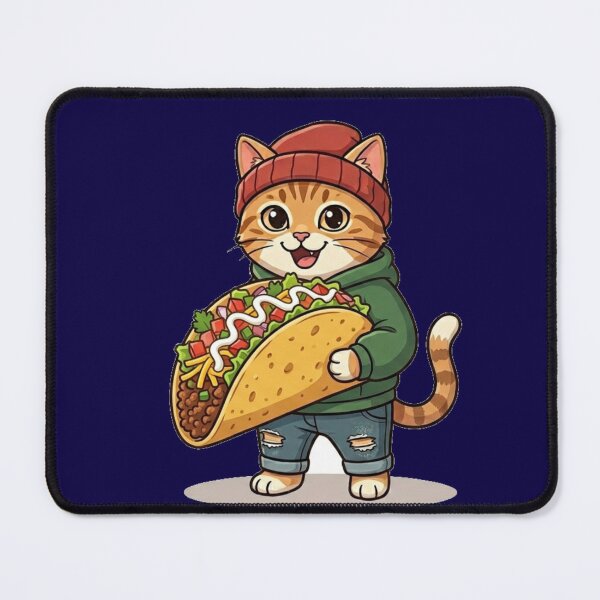Item preview, Taco Cat Spelled Backwards Funny Foodie Meme designed and sold by Wild Horizon Studio.