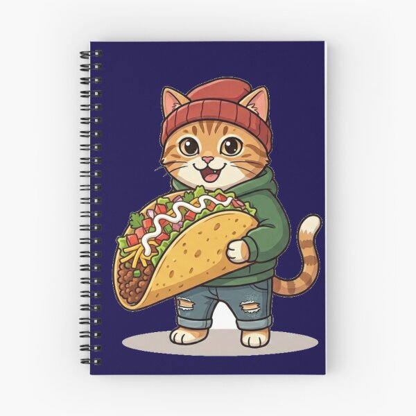 Item preview, Taco Cat Spelled Backwards Funny Foodie Meme designed and sold by Wild Horizon Studio.