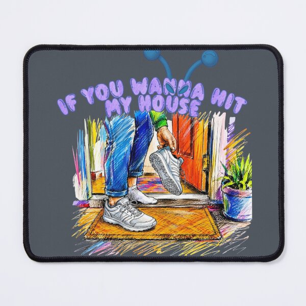 Item preview, If you wanna hit my house - BTS Aliens Design designed and sold by ARMYPLUGCO.