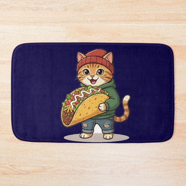 Item preview, Taco Cat Spelled Backwards Funny Foodie Meme designed and sold by Wild Horizon Studio.
