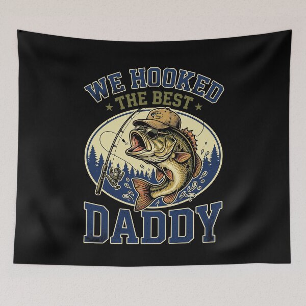 Item preview, We Hooked The Best Daddy Fishing Father Angler Fathers Day Gift designed and sold by SofenArt.