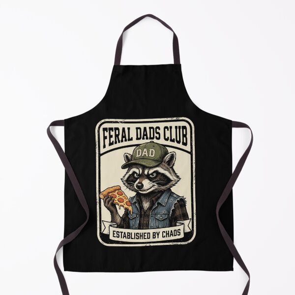 Item preview, Feral Dads Club Established By Chaos Father Parenting Humor designed and sold by SofenArt.