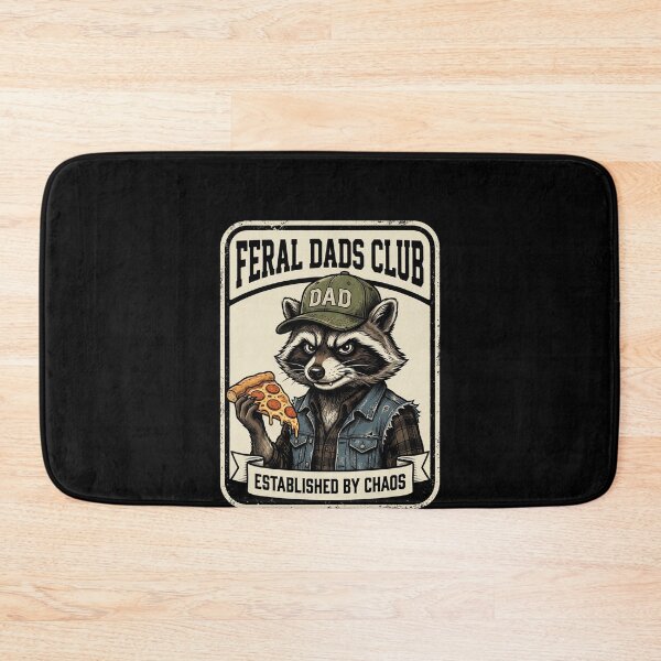 Item preview, Feral Dads Club Established By Chaos Father Parenting Humor designed and sold by SofenArt.