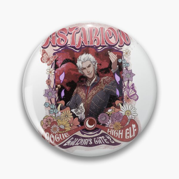 Item preview, Vintage Astarion Baldurs Gate 3 designed and sold by WhimsySpore.