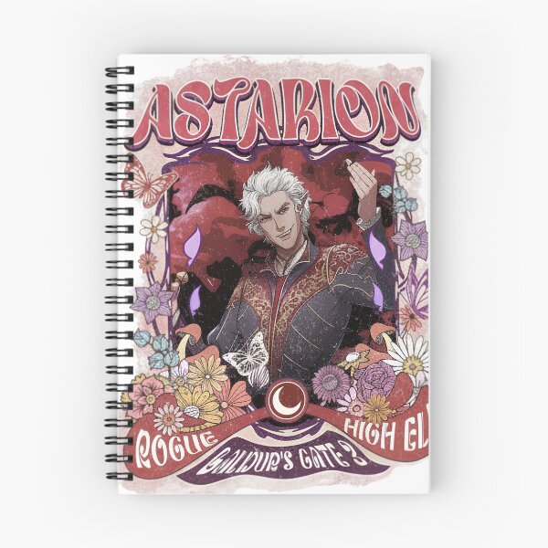 Item preview, Vintage Astarion Baldurs Gate 3 designed and sold by WhimsySpore.