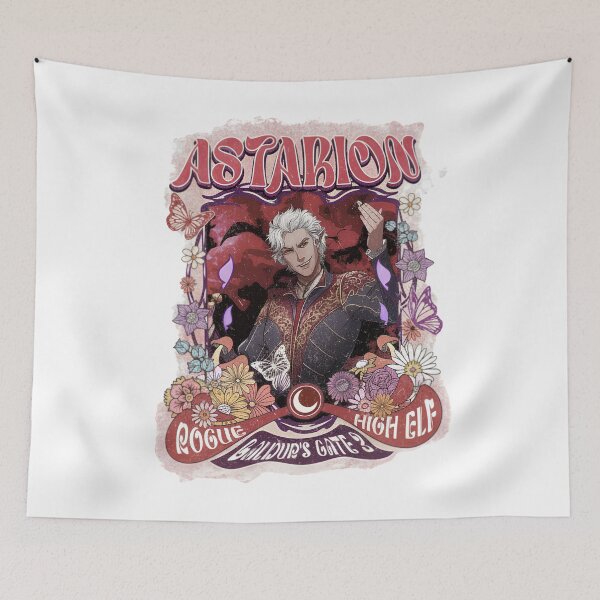Item preview, Vintage Astarion Baldurs Gate 3 designed and sold by WhimsySpore.