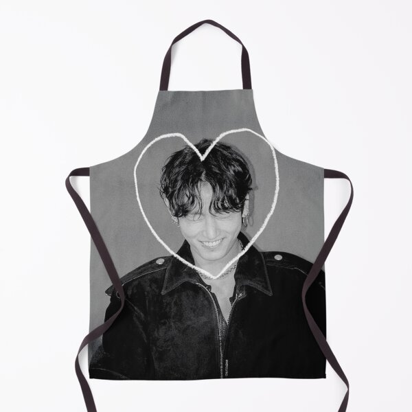 Item preview, Aesthetic Jungkook Smiling Heart Doodle designed and sold by Mooncreates7.