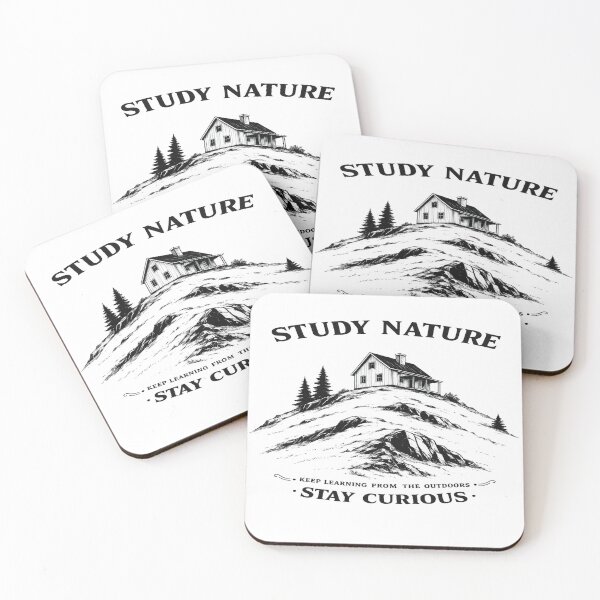 Item preview, House on the Hill – Stay Curious | Premium Black & White Nature T-Shirt & Hoodie Design designed and sold by Lifehackerplus1.