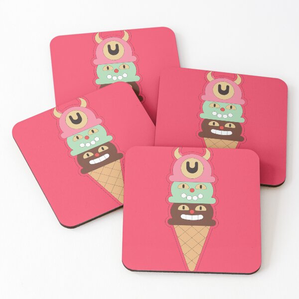 Item preview, Cute Ice Cream Monster Cone designed and sold by fadilow.