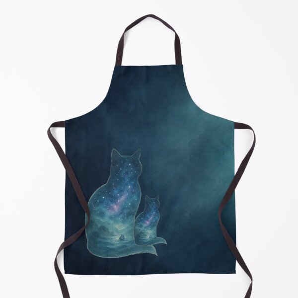 Item preview, Purrfect Voyagers – Cosmic Cat Galaxy Art designed and sold by PurrfectWhisper.