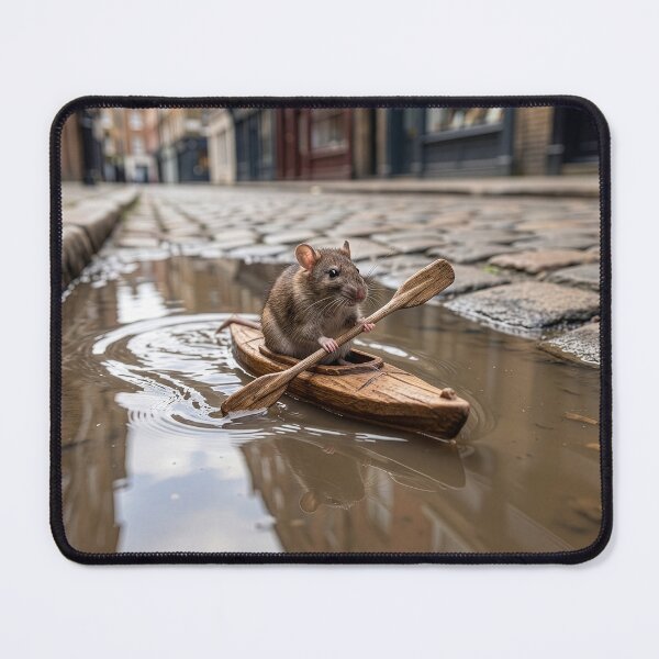 Item preview, Rat Kayaks Cobblestone Puddle designed and sold by Tridentulus.