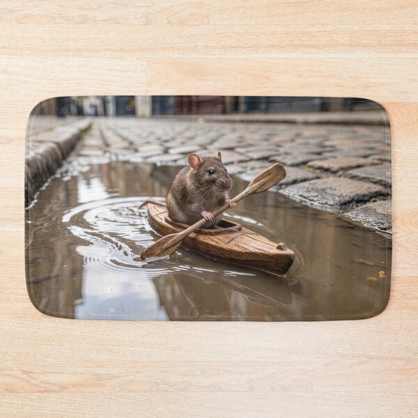 Item preview, Rat Kayaks Cobblestone Puddle designed and sold by Tridentulus.