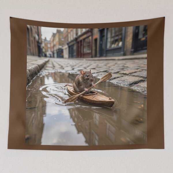 Item preview, Rat Kayaks Cobblestone Puddle designed and sold by Tridentulus.