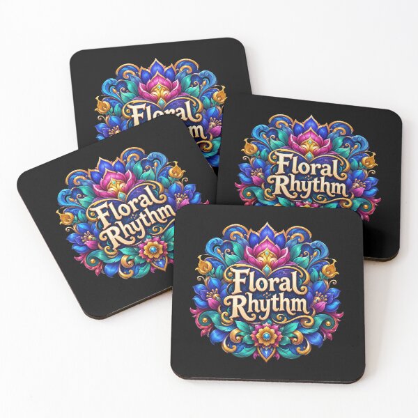 Item preview, Floral Rhythm Ornamental Botanical Music Design  designed and sold by Sketchlegacy.