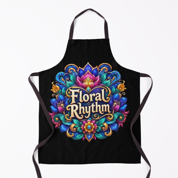 Item preview, Floral Rhythm Ornamental Botanical Music Design designed and sold by Sketchlegacy.