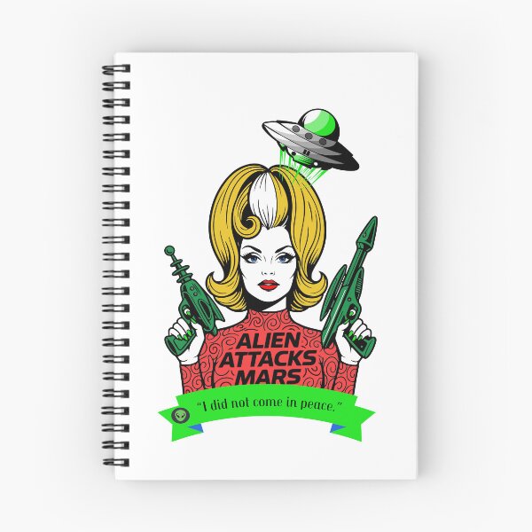 Item preview, Alien woman from Mars Attacks designed and sold by creepyprints.