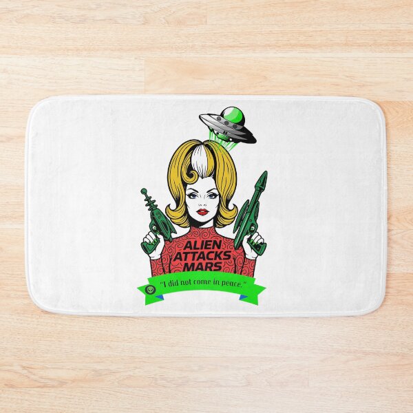 Aperçu de l'œuvre Martienne de Mars Attacks créée et vendue par creepyprints.