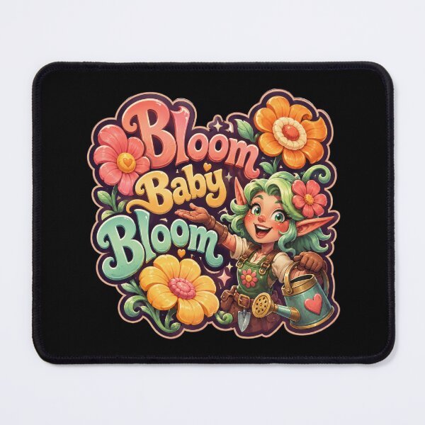 Item preview, Bloom Baby Bloom Cute Fantasy Garden Elf Design designed and sold by Sketchlegacy.