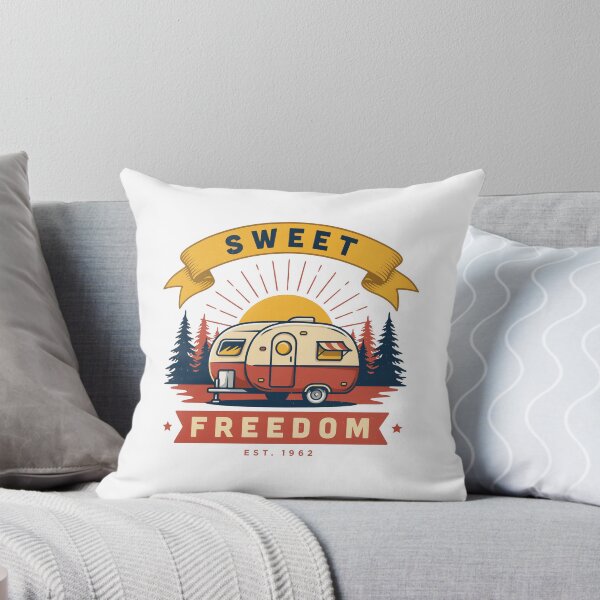 Item preview, Sweet Freedom Vintage Camper Design  designed and sold by Patrinonova.