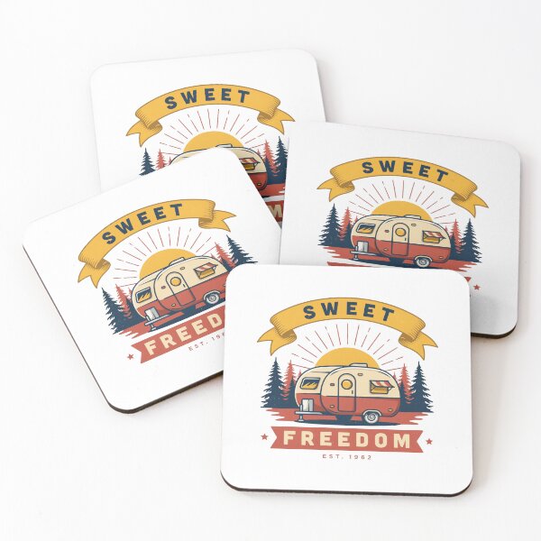 Item preview, Sweet Freedom Vintage Camper Design  designed and sold by Patrinonova.