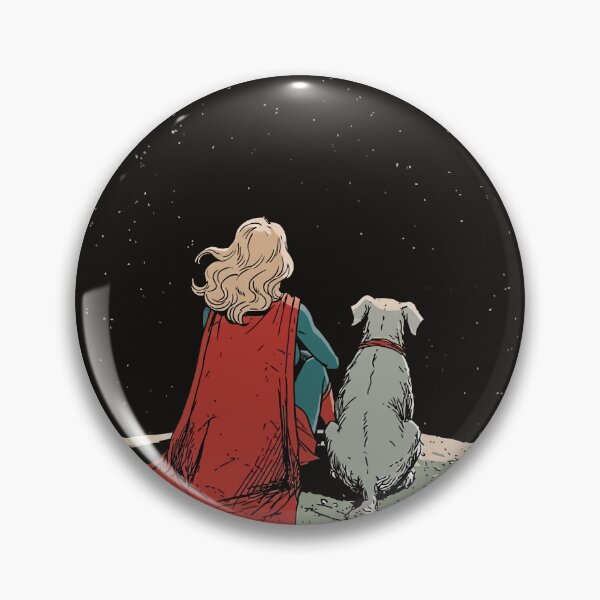 Artikelvorschau, Kara & Krypto Hund – SuperGirl 2026 entworfen und verkauft von What you are is Beautiful.