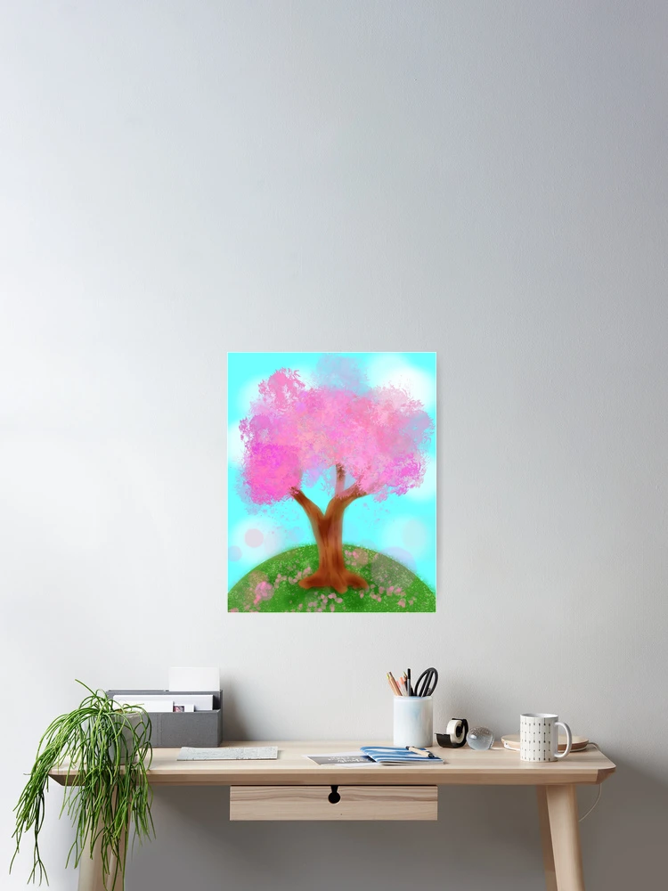 Thumbnail 2 of 3, Poster, Spring Tree designed and sold by Daande95.