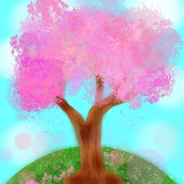 Artwork thumbnail, Spring Tree by Daande95